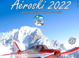 Affiche Aéroski 2022