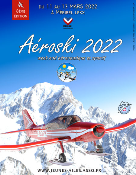 Affiche Aéroski 2022